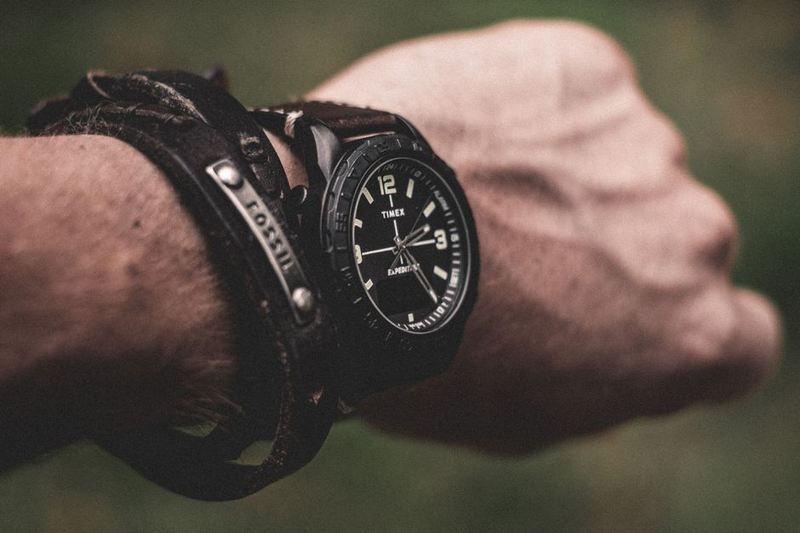 Premium Leather & Steel Cuff